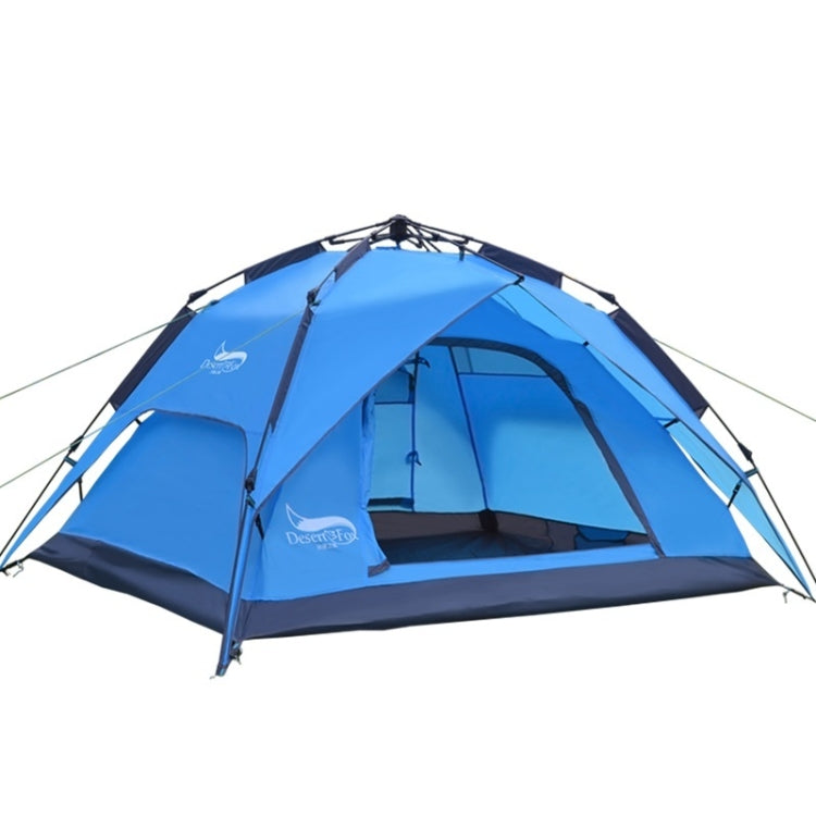 Desert&Fox Outdoor Travel Camp Tent Beach Automatic Easily Building Tent for 3-4 People