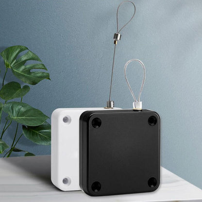 P093 Automatic Doorkeeper Telescher Door Closer Sliding Door Anti-Theft Box, Specification:, 2nd Generation Black All Glue 500g 1m, 2nd Generation White All Glue 500g 1m, 2nd Generation Black All Glue 800g 1m, 2nd Generation White All Glue 800g 1m�����...
