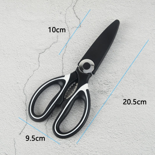 4 PCS Kitchen Scissors Multi-Function Home Stainless Steel Scissors, 4 in 1 Kitchen Scissors