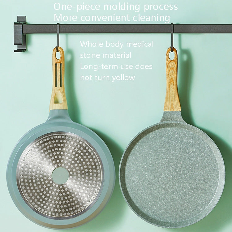 Non-Adhesive Pan Cake Crust Omelette Breakfast Pancake Pan, Pink 6 inch, Pink 10 inch, Black 6 inch, Black 8 inch, Black 10 inch, Green 20cm, Green 24cm, Green 28cm