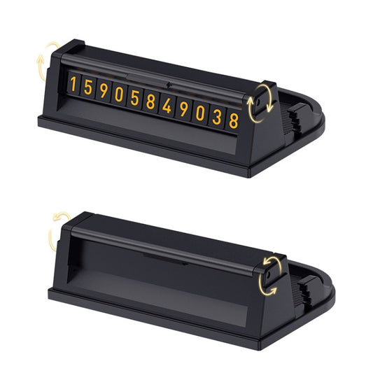 SHUNWEI SD-1028 Car Temporary Parking Card Car Mobile Phone Holder Multi-Function Hidden Temporary Parking Card, SD-1028