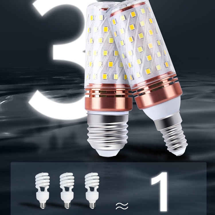 3 PCS No Flicker Corn Light Candle Bulb Screw Bulb, 12W-E14  Warm Light  Home Style, 12W-E14  Three-color Light Home Style, 12W-E14  Neutral Light Home Style, 12W-E14  Warm Light Engineering, 12W-E14  Three-color Light Engineering����������������������...