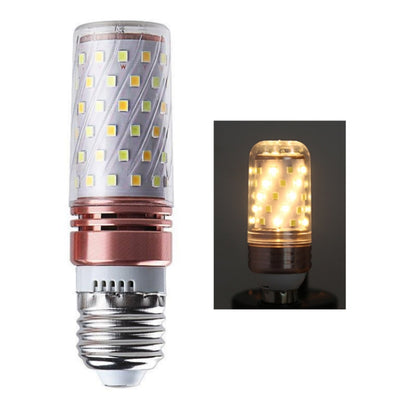 3 PCS No Flicker Corn Light Candle Bulb Screw Bulb, 12W-E14  Warm Light  Home Style, 12W-E14  Three-color Light Home Style, 12W-E14  Neutral Light Home Style, 12W-E14  Warm Light Engineering, 12W-E14  Three-color Light Engineering����������������������...