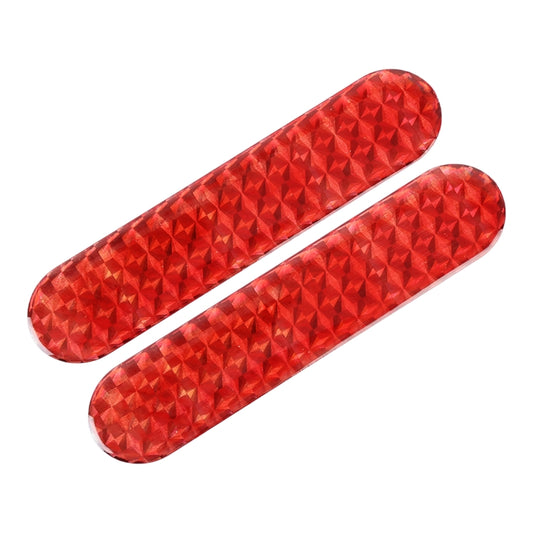 10 Sets High-brightness Laser Reflective Strip Warning Tape Decal Car Reflective Stickers Safety Mark, Red, Green, Blue, Yellow