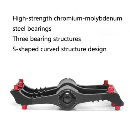 1 Pair PROMEND Mountain Bike Road Bike Bicycle Aluminum Pedals