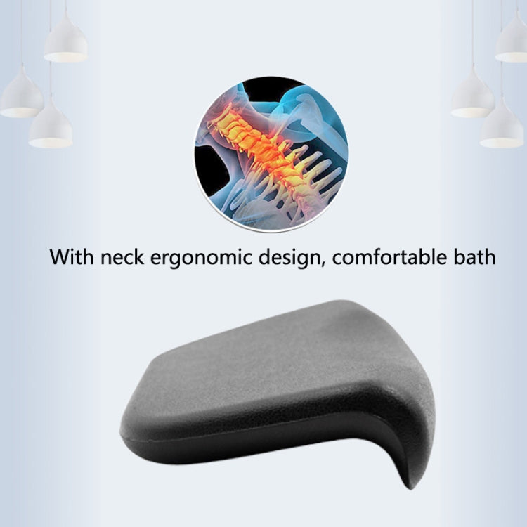 T5 PU Foam Sponge Bathtub Pillow Hotel Bath Head Pillow, Bath Head Pillow
