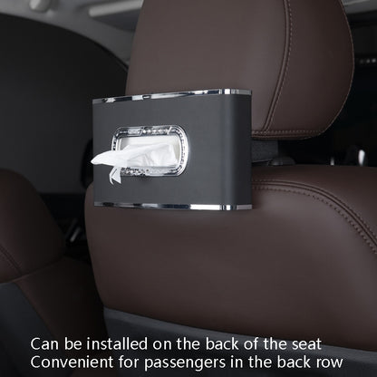 Car Clock Tissue Box Multi-Function Vehicle Instrument Table Paper Towel Box, Style:, Clock+Parking Card (Green), Clock+Parking Card (Ivory), Clock+Parking Card (Agate), Clock+Parking Card (Black), Clock+Parking Card (Gray)�����������������������������...