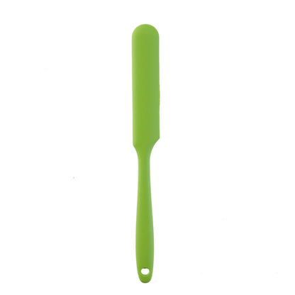 Long Silicone Spatula Butter Cake Cream Scraper Baking Tool, Pink, Red, Orange, Green, Blue, Yellow, Black