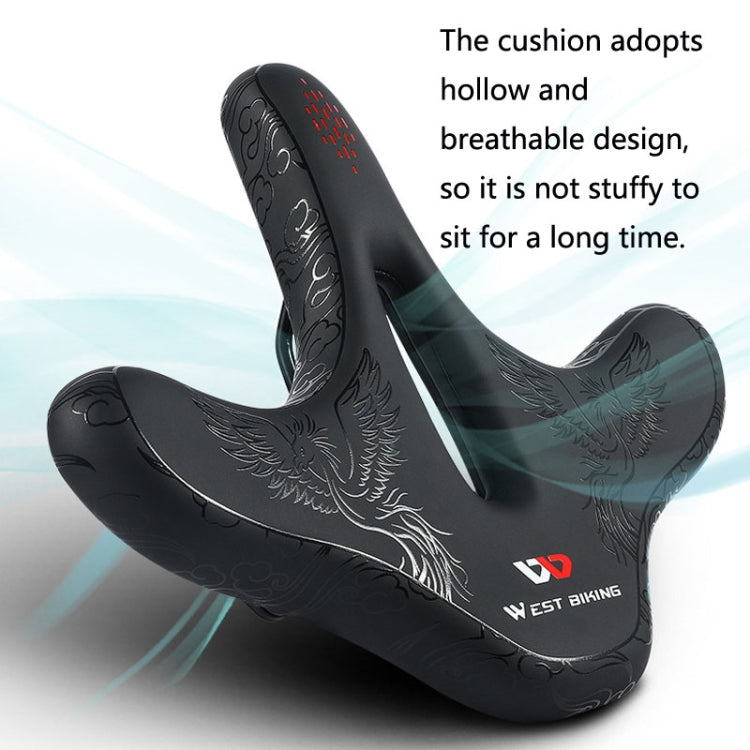 WEST BIKING YP0801122 Bicycle Mountain Bike Large Cushion Leisure And Comfortable Bicycle Saddle