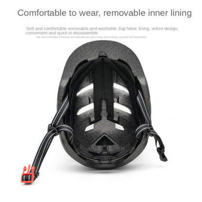 PROMEND 12H19 Summer Cool Motorcycle Riding Half Helmet Helmet Outdoor Off-Road Helmet With Tail Light