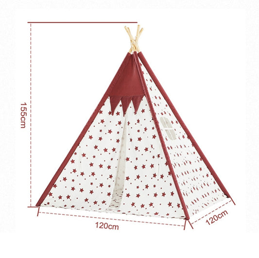 Indian Children Tent Cotton Cloth Indoor Play House Parent-Child Doll House
