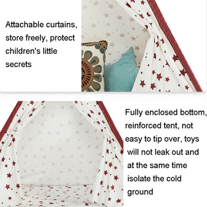 Indian Children Tent Cotton Cloth Indoor Play House Parent-Child Doll House