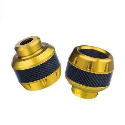 1pair TF-1783 Motorcycle Accessories Modified Electric Car Anti-Drop Cup Aluminum Alloy Shock Absorption Front Fork Cup, Red, Blue, Gold, Orange, Black, Silver
