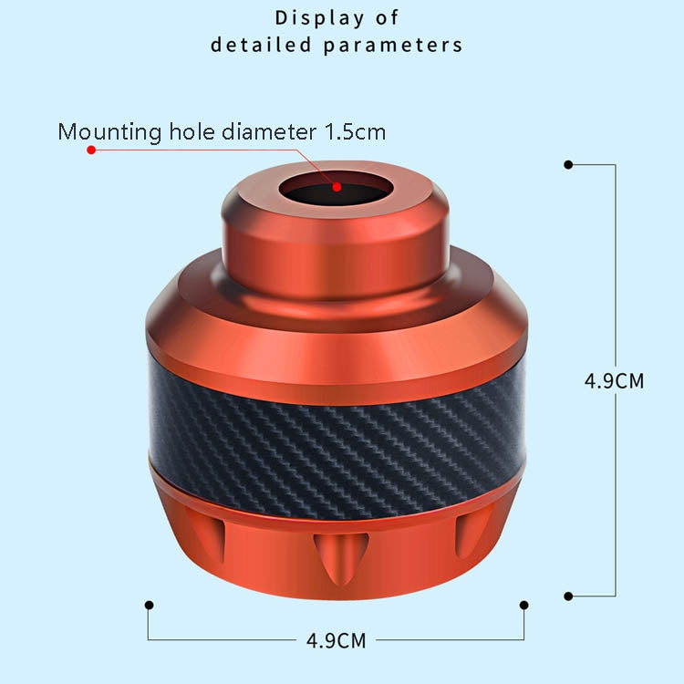 1pair TF-1783 Motorcycle Accessories Modified Electric Car Anti-Drop Cup Aluminum Alloy Shock Absorption Front Fork Cup, Red, Blue, Gold, Orange, Black, Silver