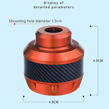 1pair TF-1783 Motorcycle Accessories Modified Electric Car Anti-Drop Cup Aluminum Alloy Shock Absorption Front Fork Cup, Red, Blue, Gold, Orange, Black, Silver