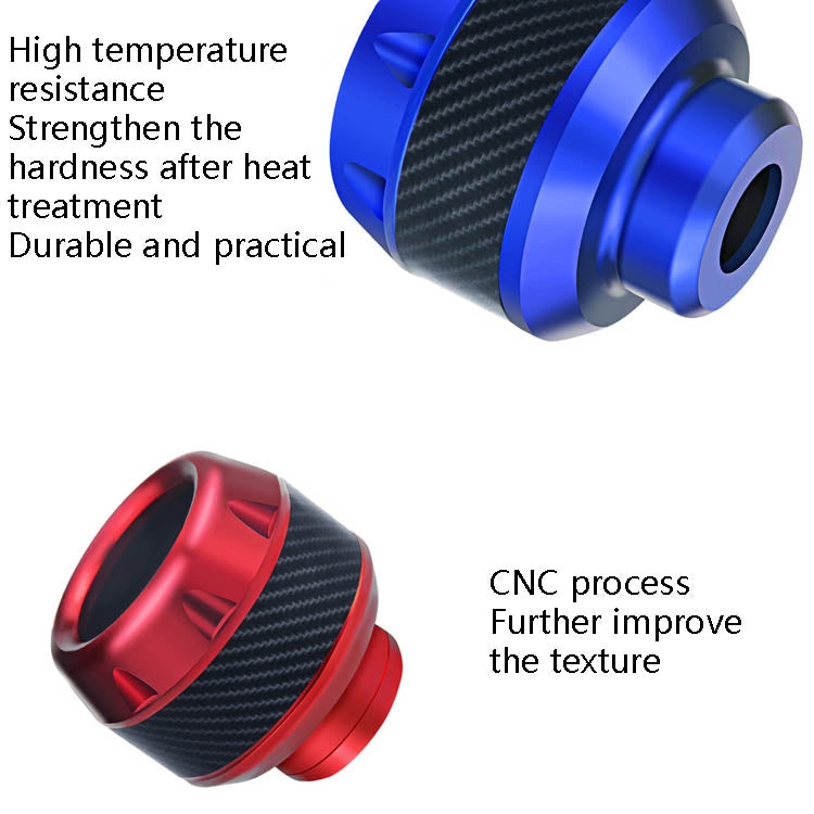 1pair TF-1783 Motorcycle Accessories Modified Electric Car Anti-Drop Cup Aluminum Alloy Shock Absorption Front Fork Cup, Red, Blue, Gold, Orange, Black, Silver