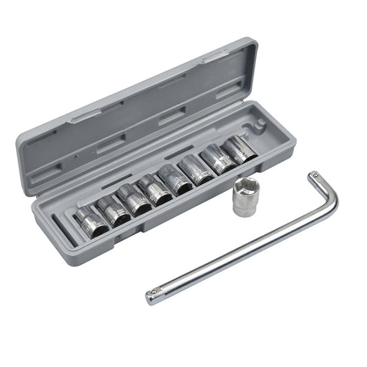 CY-0117 Sleeve Combination Tool Set Ratchet Repair Emergency Tricycle Auto Repair Multi-Function Set, 10 PCS / Set
