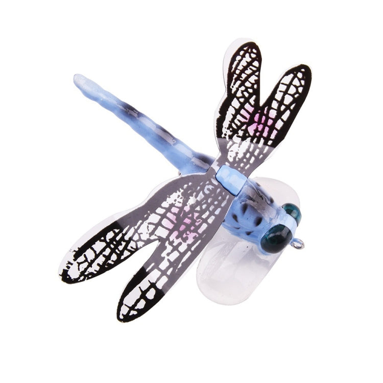 QT01 7cm / 6g Flying Fishing Bait Long Hook Bionic Dragonfly Bait