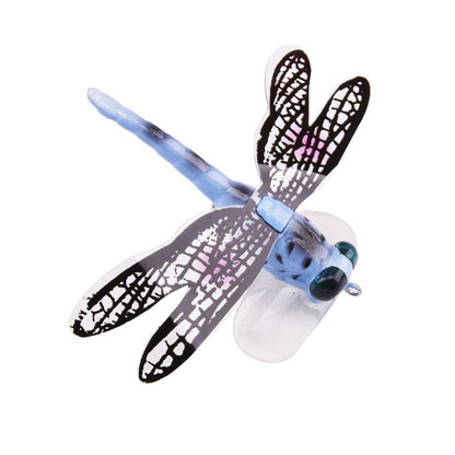 QT01 7cm / 6g Flying Fishing Bait Long Hook Bionic Dragonfly Bait