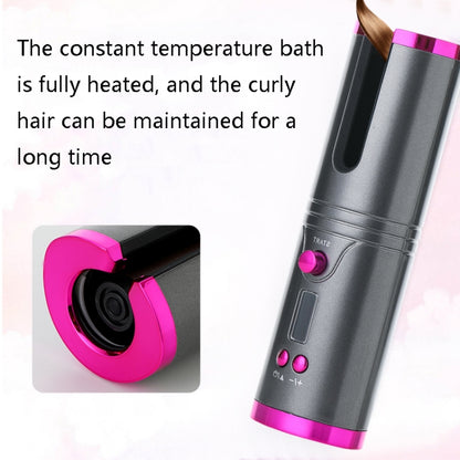 Portable USB Charging Wireless Curler Lazy Automatic Curling Rod, Patented Gray, Patented Golden, Patented Green, Patented Pink, Patented White