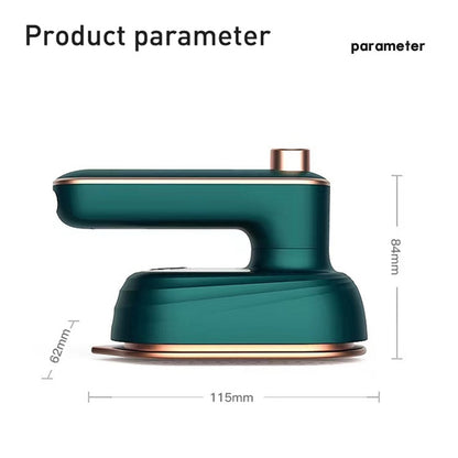 33W Handheld Electric Ironing Machine Rotatable Dry And Wet Garment Steam, EU Plug