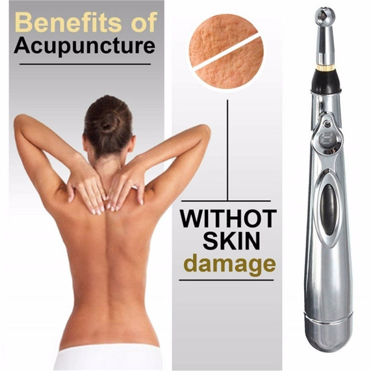 Circulating Energy Automatic Point Finding Meridian Pen Home Pain Electronic Acupuncture Pen Specifications：, 5 Head Color Boxes (Battery Model), Only Pen, 3 Head Color Box (Charging Model), 5 Head Color Box (Charging Model)