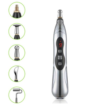 Circulating Energy Automatic Point Finding Meridian Pen Home Pain Electronic Acupuncture Pen Specifications：, 5 Head Color Boxes (Battery Model), Only Pen, 3 Head Color Box (Charging Model), 5 Head Color Box (Charging Model)