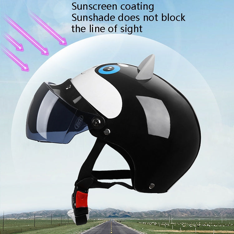 BYB X-866 Adult Electric Motorcycle Helmet Men And Women Universal Hard Hat
