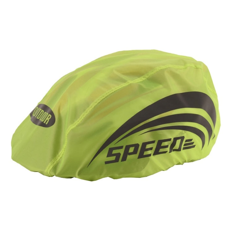 2 PCS Cycling Helmet Rain Cover Outdoor Reflective Safety Helmet Cover