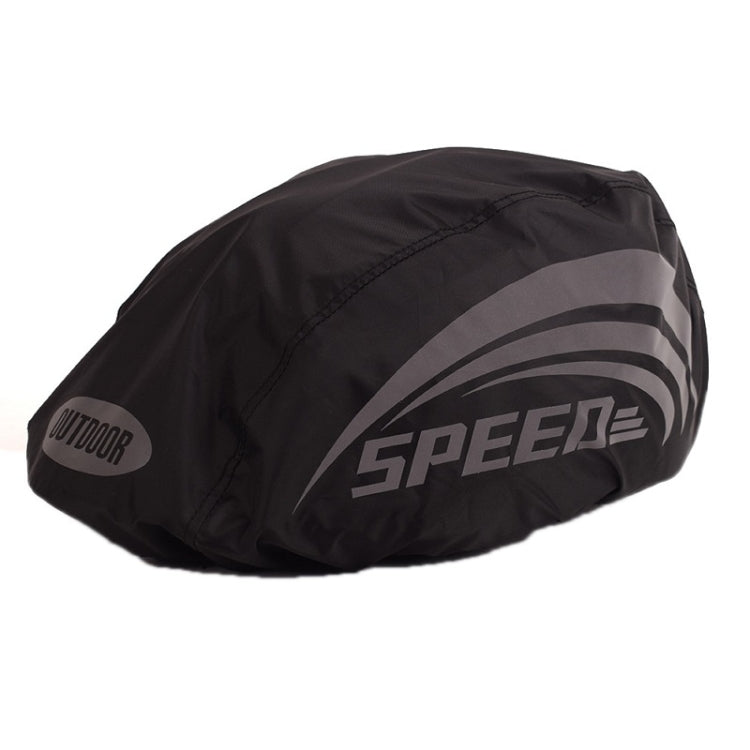 2 PCS Cycling Helmet Rain Cover Outdoor Reflective Safety Helmet Cover