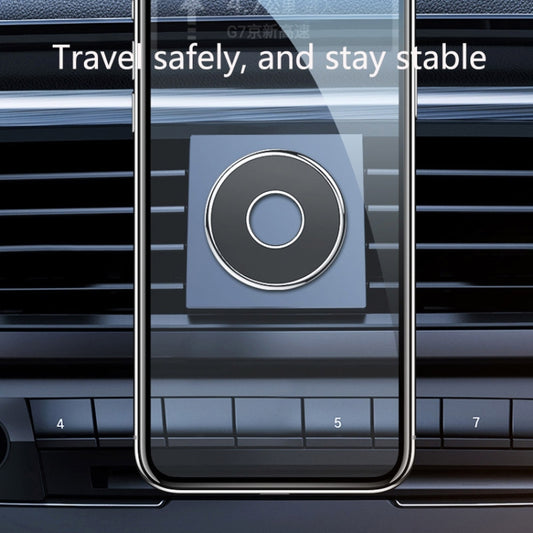 Q6 Car Magnetic Mobile Phone Holder Round Car Dashboard Navigation Bracket