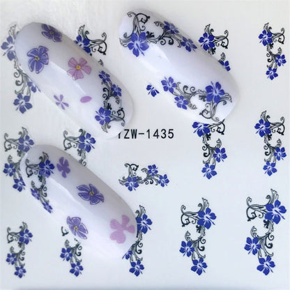 10 PCS Summer Colorful Nail Sticker Water Transfer Nail Decorations, YZW-008, YZW-102, YZW-107, YZW-120, YZW-121, YZW-124, YZW-125, YZW-126, YZW-136, YZW-137, YZW-143, YZW-1441, YZW-1442, YZW-154, YZW-1550, YZW-1554, YZW-165, YZW-169, YZW-170, YZW-172