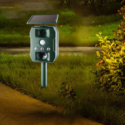 Ultrasonic Mouse Repeller Solar Outdoor Animal Repeller, Ultrasonic  Animal Repeller