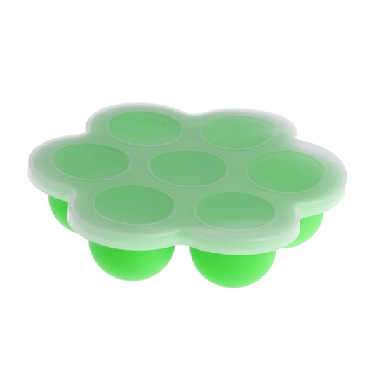 7 Grid Baby Food Container Infant Fruit Breast Milk Storage Box Freezer Tray Crisper