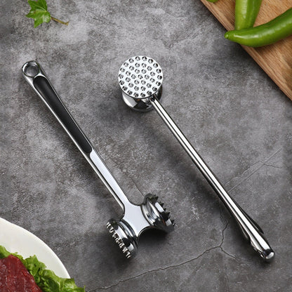 أداة مطبخ لحوم البقر طرية من ستيك هوم، مطرقة طرق، أداة شخير الماشية، المقاس: 22×5.5×4 سم