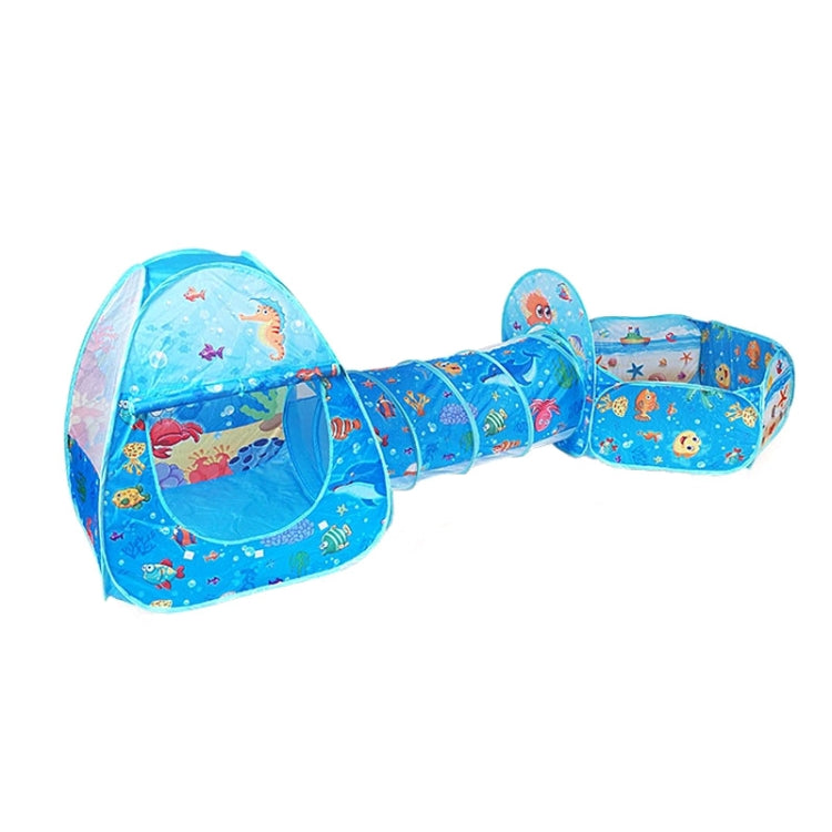 3 in 1 ZP01 Children Tent Play House Tunnel Foldable Shooting Ocean Ball Pool Toy