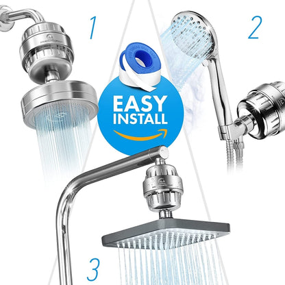 15 Layers Shower Water Purifier Shower Filter, 15 Layers Shower Filter