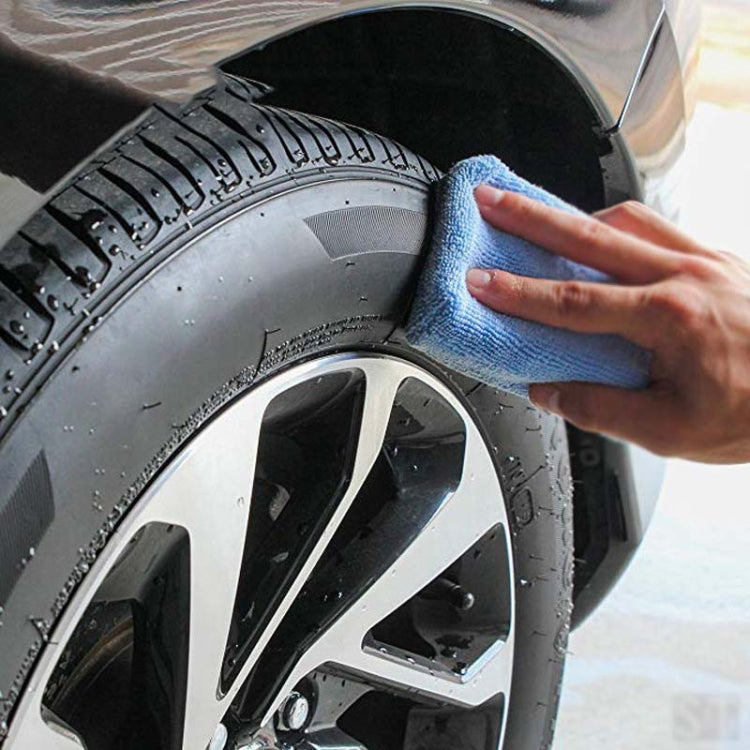 FJDLK-001 Microfiber Car Washing Cleaning Waxing Polishing Sponge Towel Cloth Square Car Care Tools, 3cm Thick, 4cm Thick
