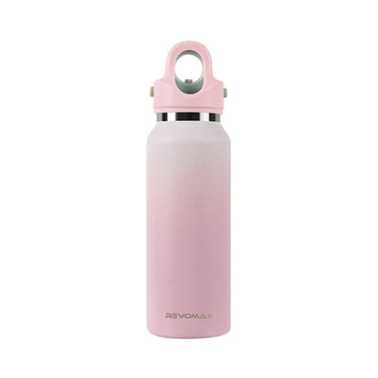 REVOMAX Stainless Steel Vacuum Flask Outdoor Car Vacuum Flask, Capacity：, 266ml (Matcha Green), 266ml (Bubble Blue), 266ml (Cherry Pink), 266ml (Polar White), 365ml (Star Black), 365ml (Polar White), 365ml (Cherry Pink), 365ml (Bubble Blue)������������...