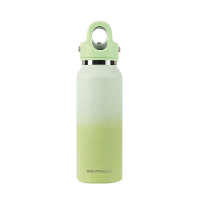 REVOMAX Stainless Steel Vacuum Flask Outdoor Car Vacuum Flask, Capacity：, 266ml (Matcha Green), 266ml (Bubble Blue), 266ml (Cherry Pink), 266ml (Polar White), 365ml (Star Black), 365ml (Polar White), 365ml (Cherry Pink), 365ml (Bubble Blue)������������...