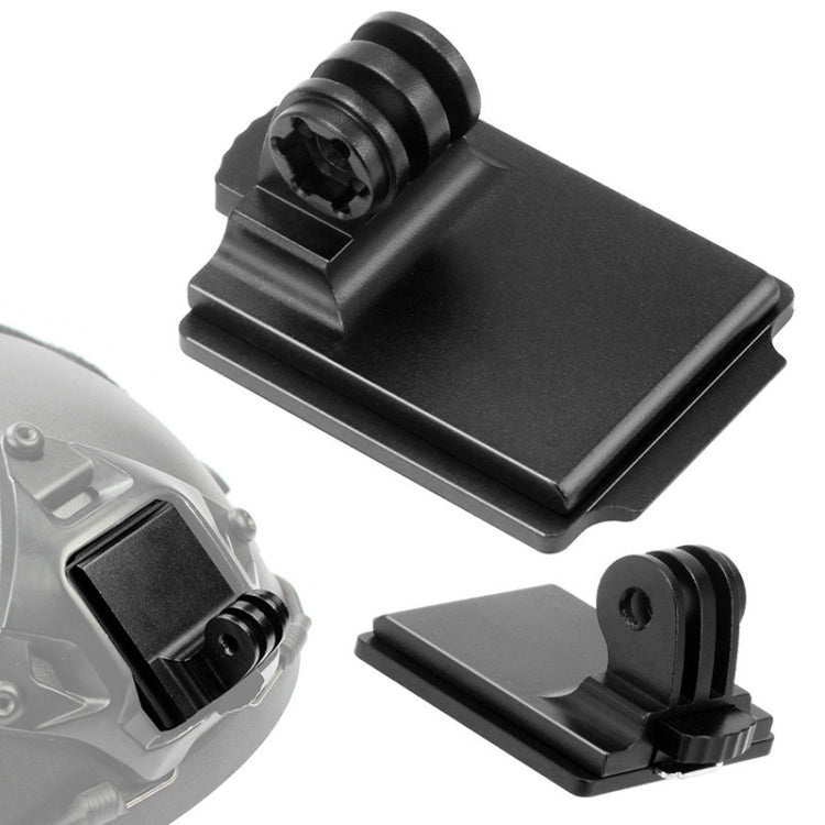 محول قاعدة خوذة تثبيت ثابت للصيد CS NVG لكاميرات GoPro HERO9 Black /HERO8 Black /7 /6 /5 /5 Session /4 Session /4 /3+ /3 /2 /1، DJI Osmo Action، Xiaoyi وكاميرات الحركة الأخرى، إصدار مطور، إصدار كلاسيكي