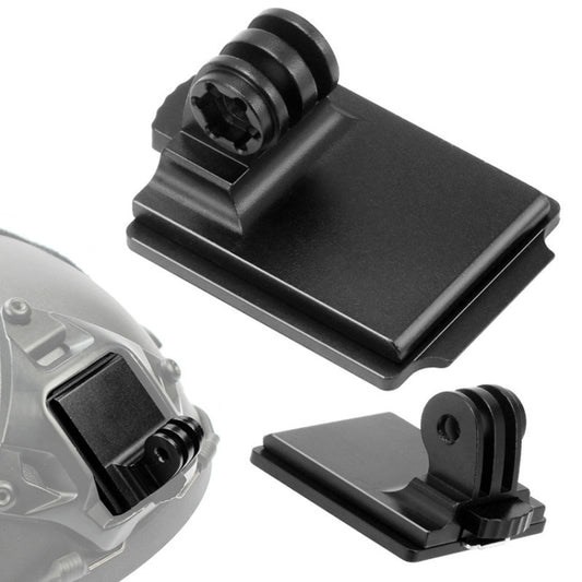 محول قاعدة خوذة تثبيت ثابت للصيد CS NVG لكاميرات GoPro HERO9 Black /HERO8 Black /7 /6 /5 /5 Session /4 Session /4 /3+ /3 /2 /1، DJI Osmo Action، Xiaoyi وكاميرات الحركة الأخرى، إصدار مطور، إصدار كلاسيكي