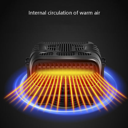 Car Heater Cold And Warm Wind Defrosting And Snow Demister, 12V Black, 24V Black