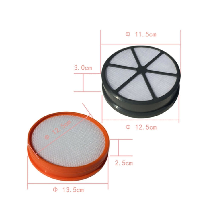 Vacuum Cleaner Front Motor HEPA Filter Kit For Vax 90, 2 PCS/Set