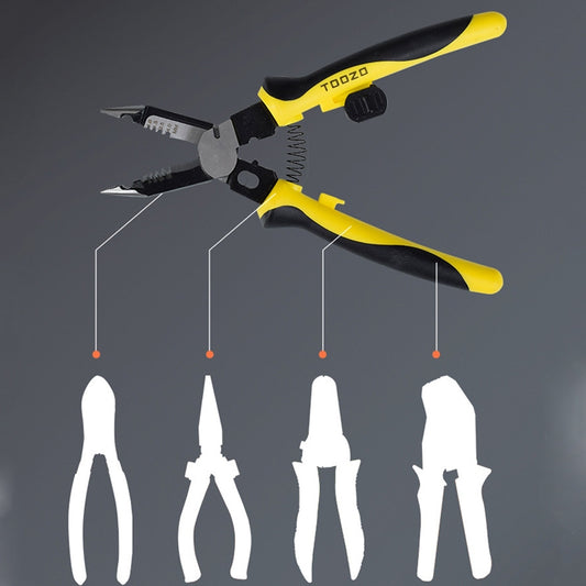 7 In 1 Multi-Function Wire Stripper Electrician Manual Tool, 7 in 1