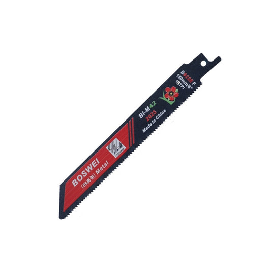BOSWEI Hardcore Reciprocating Saw Strip Fine Teeth Saber Saw Blade Metal Plastic Wood Bimetal Curve Saw Blade, S922EF, S1122BF, S1122EF, S1222BF, S1222EF