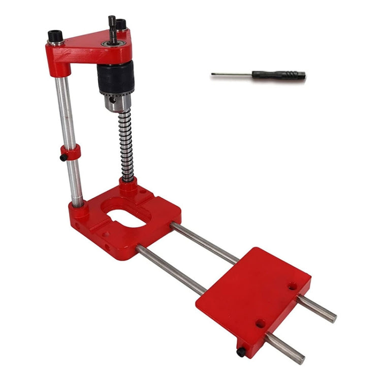 Accurate Positioning Belt Drilling Wood Drill Woodworking Locator Accessories Tool,Style:, Plastic (Red), Plastic  (Black)