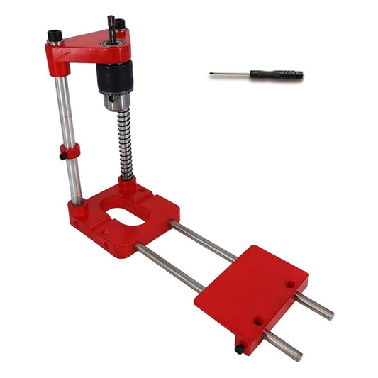 Accurate Positioning Belt Drilling Wood Drill Woodworking Locator Accessories Tool,Style:, Plastic (Red), Plastic  (Black)