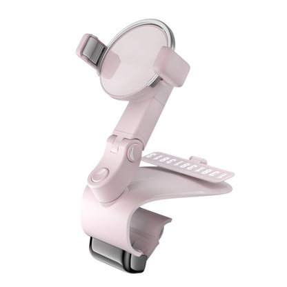 ZJ088 Car Mobile Phone Bracket Car Central Control Instrument Panel Rearview Mirror Multifunctional AR Navigation Bracket, Black, Pink, Green