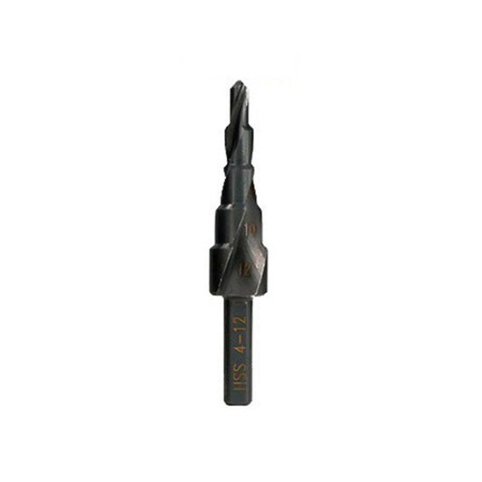 4-12mm   Triangular Shank Spiral Flute Step Drill Bit, 4-12mm, 4-20mm, 4-32mm, 6-30mm